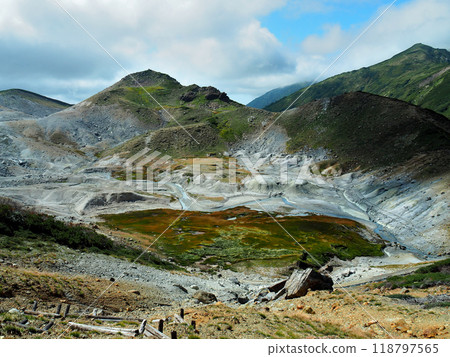 Toyama Prefecture, Tateyama mountain range, Murododaira Jigokudani 118797565