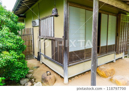 Teahouse (Rikakuan) at Jikkoin (priest's quarters at Gyozan Ohara Temple), Ohara Shorin-incho, Sakyo Ward, Kyoto City Teahouse (Rikakuan) at Jikkoin (priest's quarters at Gyozan Ohara Temple), Ohara Shorin-incho, Sakyo Ward, Kyoto City 118797700