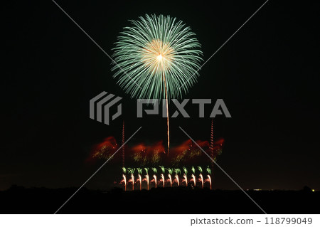 四大花火大師的盛宴<利根川花火大會2024> 四大花火大師的盛宴<利根川花火大會2024> 118799049