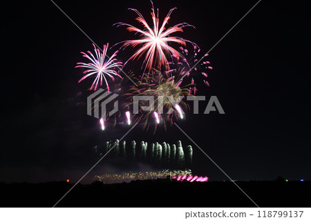 四大花火大師的盛宴<利根川花火大會2024> 118799137