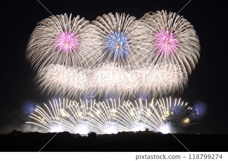 四大花火大師的盛宴<利根川花火大會2024> 118799274