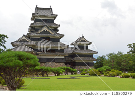 100 famous castles in Japan and Matsumoto castle 100 famous castles in Japan and Matsumoto castle 118800279