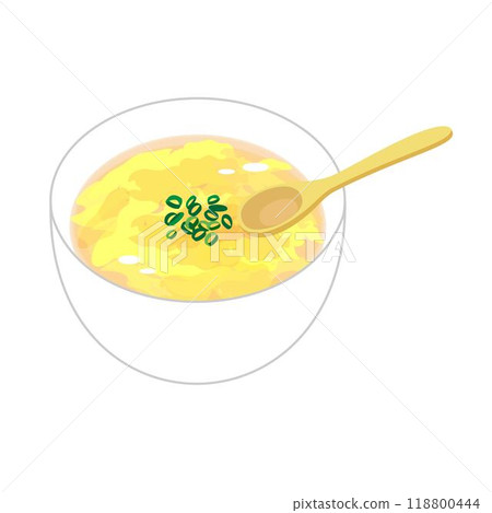 Egg soup spoon set diagonal 118800444