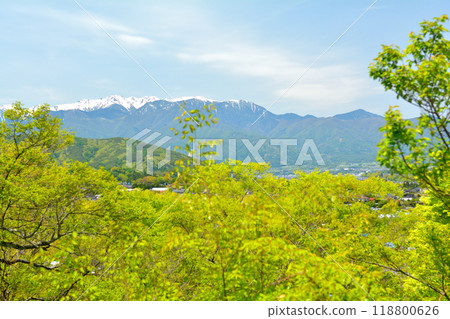 日本100座精美城堡，高遠城 118800626