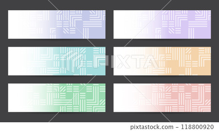 Abstract line modern colors set design elements headers Abstract line modern colors set design elements headers 118800920