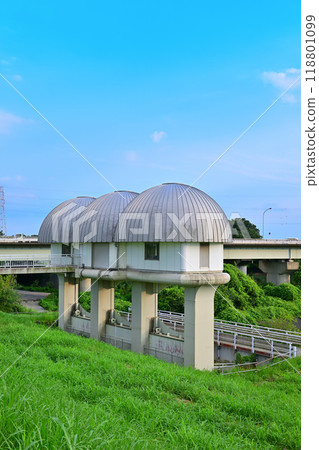 Scenery along National Route 16, Nishi-Omiya Bypass 118801099