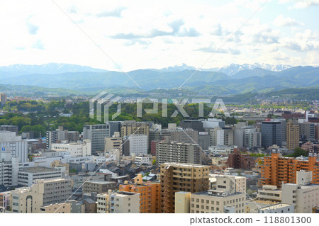 Scenery of Kanazawa city 118801300