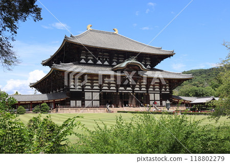 奈良縣東大寺大佛殿 118802279