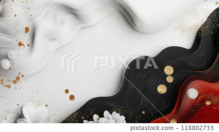 日本風格的背景 日本風格的背景 118802733