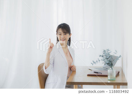 Female doctor Female doctor 118803492