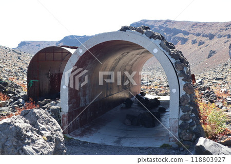 Mount Asama evacuation shelter 118803927