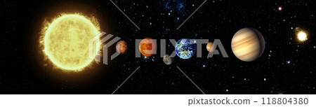 Fiery explosion in space. Abstract illustration of universe. Space background. Bright Star Nebula. Distant galaxy. Abstract image. Elements of this image furnished by NASA. Fiery explosion in space. Abstract illustration of universe. Space background. Bright Star Nebula. Distant galaxy. Abstract image. Elements of this image furnished by NASA. 118804380