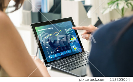 close up hand team of financial discussion fintech technology planning, analyzing digital financial data and strategy in a modern office close up hand team of financial discussion fintech technology planning, analyzing digital financial data and strategy in a modern office 118805094