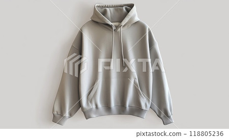 Grey hoodie mockup 118805236