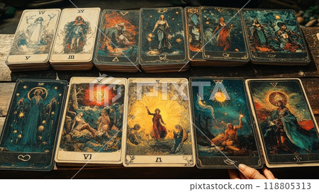 tarot cards 118805313