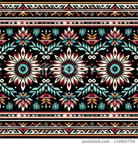 pattern with elements set of patterns in style pattern with elements set of patterns in style 118805759
