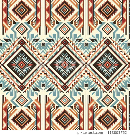 pattern with elements set of patterns in style 118805762