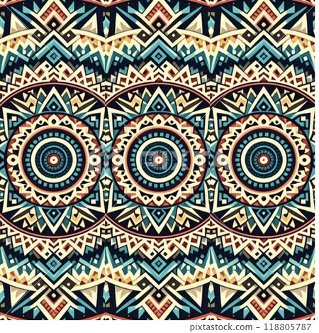 pattern with elements set of patterns in style pattern with elements set of patterns in style 118805787