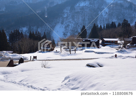 Winter Gokayama Ainokura Village Winter Gokayama Ainokura Village 118808676