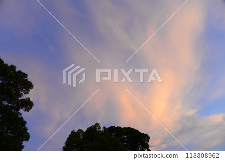 Summer sunset sky ☆mar_lapin 118808962