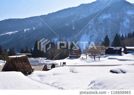 冬天的五簇山相倉村 冬天的五簇山相倉村 118808965