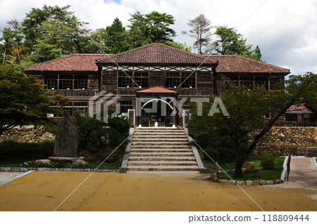 備中吹谷街景 吹谷故鄉村 舊吹谷小學 118809444