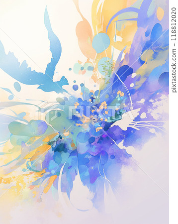 Fantastic natural scenery with a watercolor touch 118812020