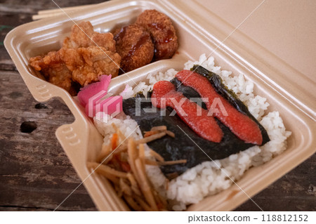 非常美味的日本便當和配菜 118812152