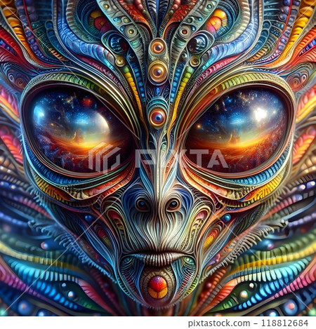 A mesmerizing and vivid portrait of extraterrestrial life. A mesmerizing and vivid portrait of extraterrestrial life. 118812684