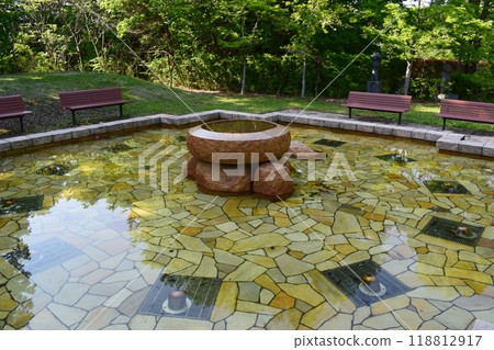 Fountain at Nagatoro Muse Park 118812917