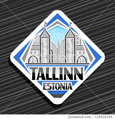 Vector logo for Tallinn Vector logo for Tallinn 118816294