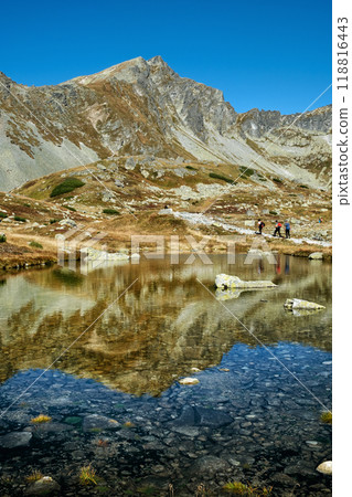Mengusovska valley and Koprovsky peak, High Tatras mountains, Slovakia, hiking theme 118816443