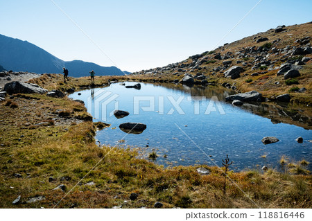 Mengusovska valley, High Tatras mountains, Slovakia, hiking theme Mengusovska valley, High Tatras mountains, Slovakia, hiking theme 118816446
