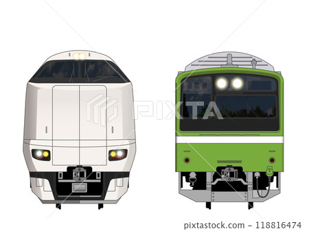 奈良電車No.4_287系列/201系列 118816474