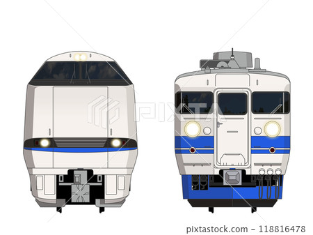 富山電車3號_683系4000系/457系 118816478