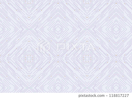 帶有小方塊的菱形圖案背景（淺紫色） 118817227