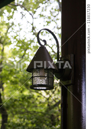 可愛的門燈，復古的設計 118817230