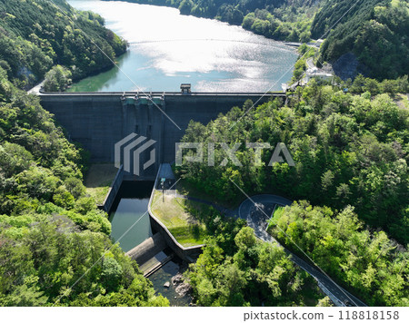 岡山縣津山市黑木大壩 118818158