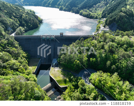 Kuroki Dam, Tsuyama City, Okayama Prefecture 118818159
