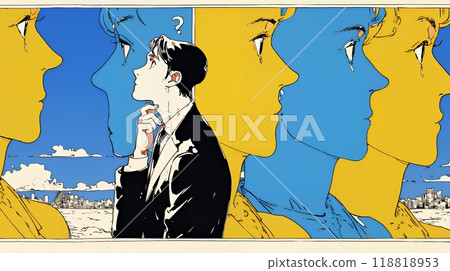 Distressed business person 118818953