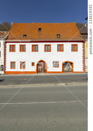 Horni Slavkov old town, Western Bohemia, Czech Republic 118819381