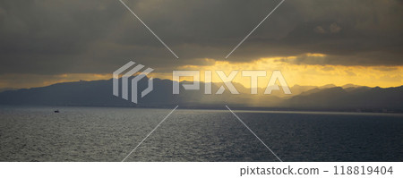 panoramic view of the beautiful natural scenery panoramic view of the beautiful natural scenery 118819404