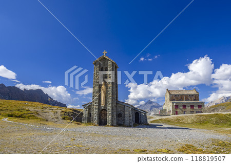 Chapelle Notre-Dame de l'Iseran or Notre-Dame-de-Toute-Prudence,  Col de l'Iseran, Savoy, France 118819507