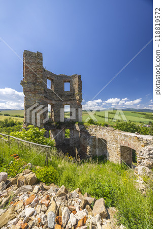 Ruins of Plavec castle near Stara Lubovna, Presov region, Slovakia Ruins of Plavec castle near Stara Lubovna, Presov region, Slovakia 118819572