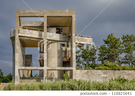 Mattou Seaside Park Observation Rest Area, built 1992 Hakusan City, Ishikawa, Japan 118821641