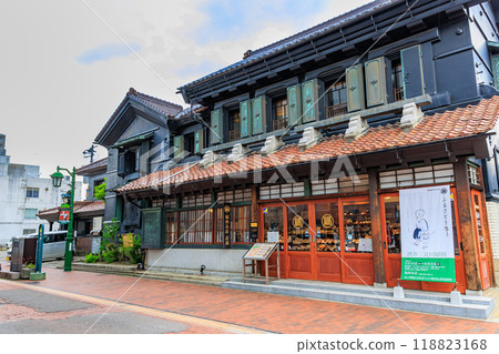 Fukushima Prefecture, Aizuwakamatsu City, Noguchi Hideyo Youth Street 118823168