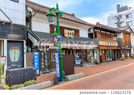 Fukushima Prefecture, Aizuwakamatsu City, Noguchi Hideyo Youth Street Fukushima Prefecture, Aizuwakamatsu City, Noguchi Hideyo Youth Street 118823178