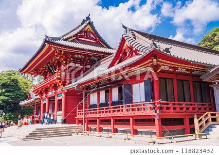 [神奈川縣]鶴岡八幡宮（鶴岡八幡宮）/本宮神社（上宮） 118823432