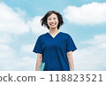 Portrait of a female healthcare worker 118823521