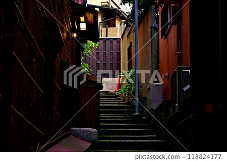 沿著旅遊勝地「有馬溫泉」的小路漫步 118824177